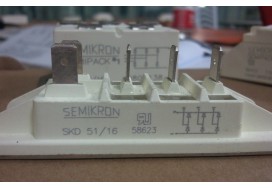 Three Phase Rectifier Electronic Components 1700V SKD51/16 Power Bridge Rectifiers