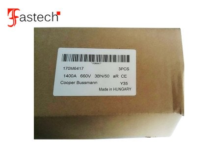 High Speed Square Body Bussmann 1400A 690V 170M6417 HRC Fuse