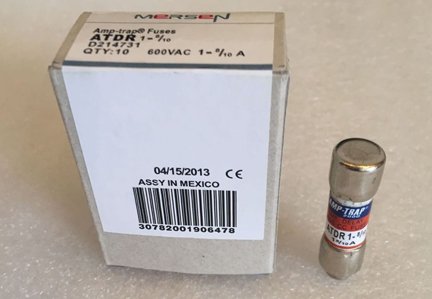 New and Original 1 - 8 / 10A 600V ATDR1 - 8 / 10 Class CC Fuse