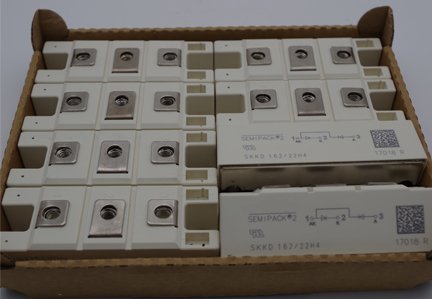 Power electronic components 160A 2200V SKKD162/22H Rectifier Diode Modules